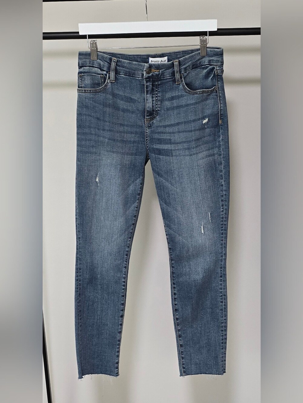 Studio Blue High-Rise Blue Jeans